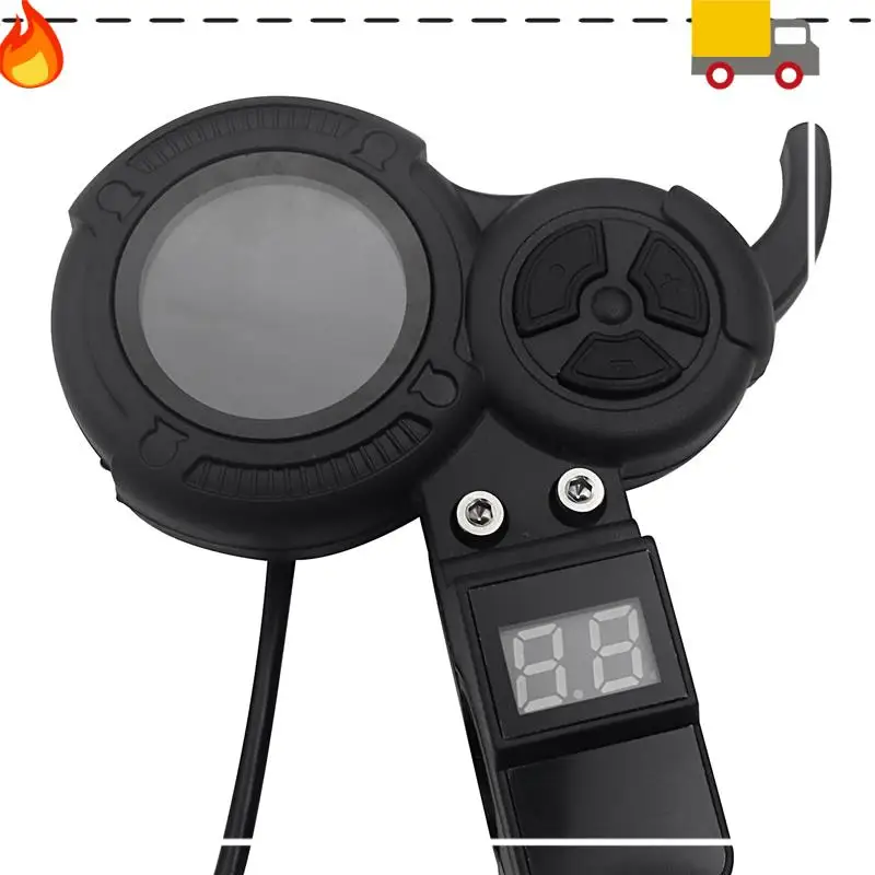 

E-Scooter LCD Display+Lgnition Lock Key 36V-60V Throttle NFC Card For VSETT 8 8+ 9 9+ For ZERO 8 9 10 8X 10X Z8 PRO Accessories