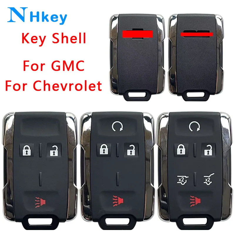 

Ключ NH 3/4/6 для Chevrolet Silverado 1500 3500 2500 Colorado Smart Remote Key Shell для GMC Yukon Terrain