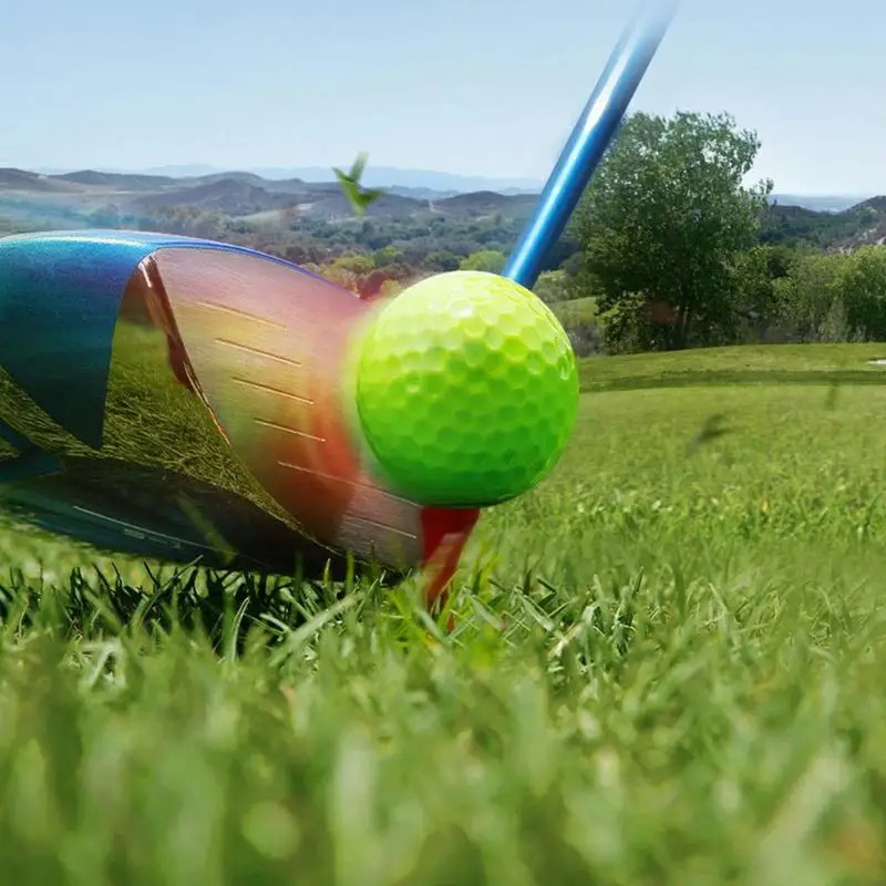 Professional Practice Golf Balls Color Golf Balls Course Play Toy Indoor Outdoor Training Colorful Balls