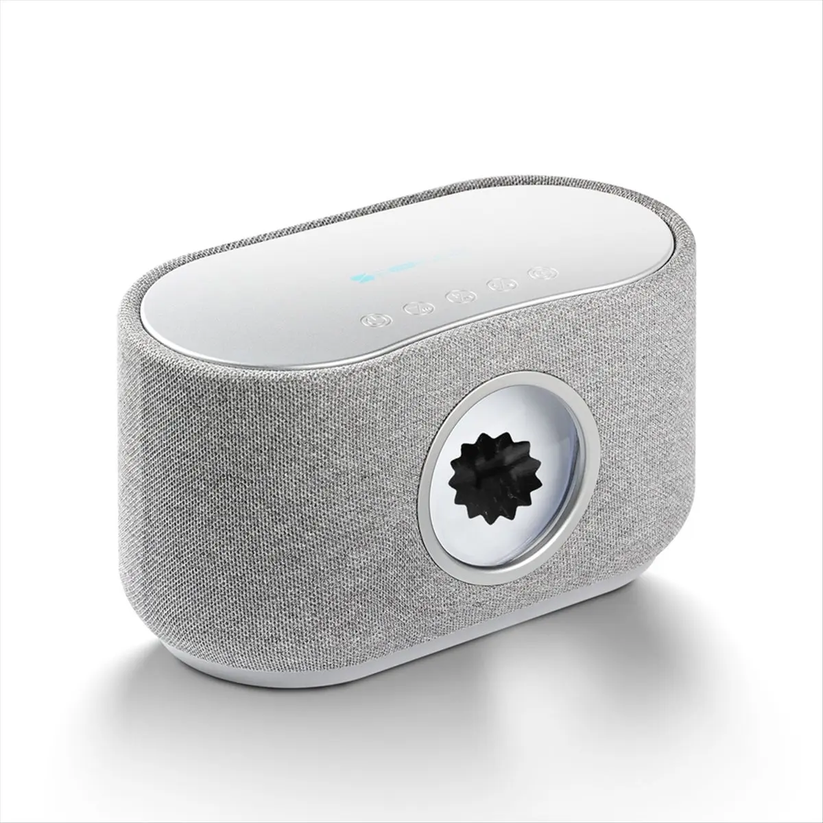 ■★New Arrival Fashion   Magnetic Speaker - Wireless Bluetooth, Subwoofer, Desktop Rhythm Music System for Living Room,Gray (EU)