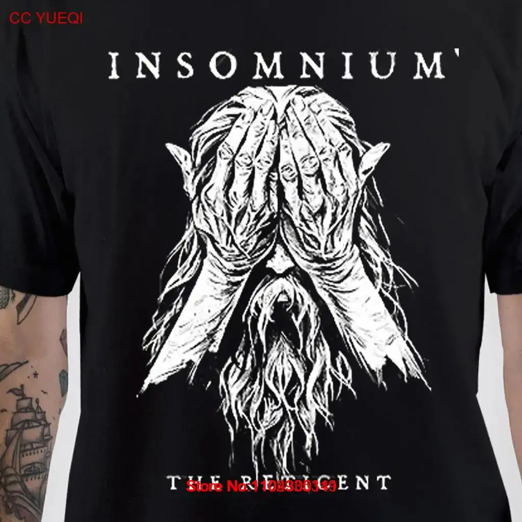 NEW Insomnium band ALBUM black T-shirt Unisex short sleeve All sizes TA5822