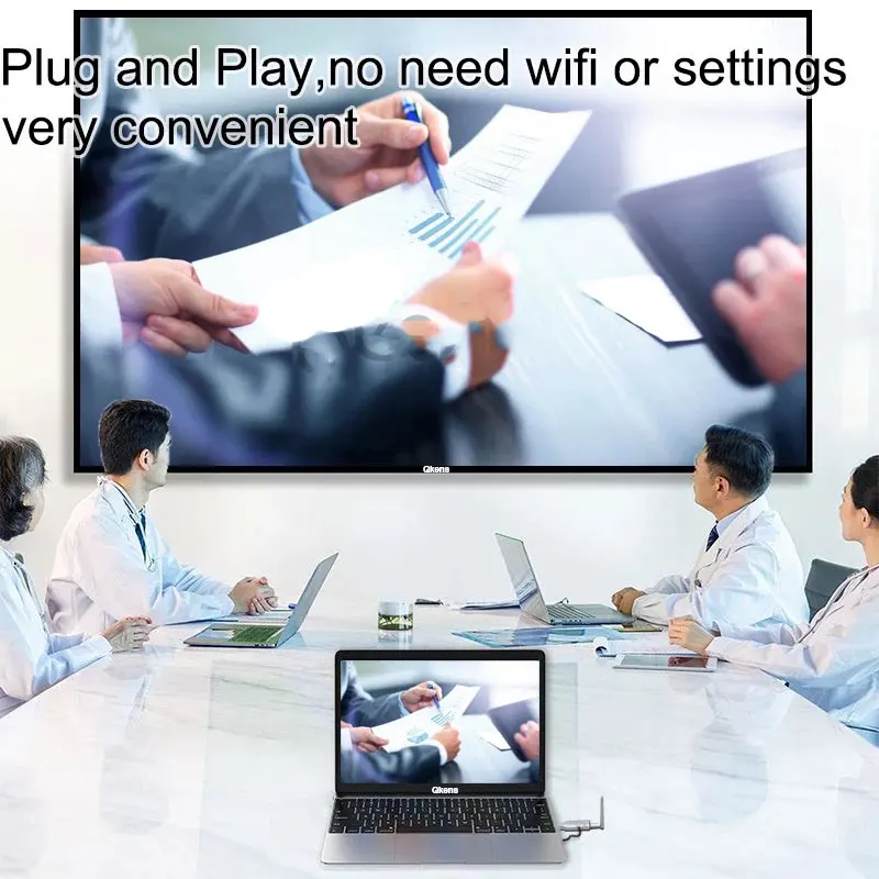 K 50M Wireless Extender 1080P 5.8Ghz Wireless HDMI เครื่องส่งสัญญาณและตัวรับสัญญาณหน้าจอแบ่งปันสําหรับ PS4 TV PC