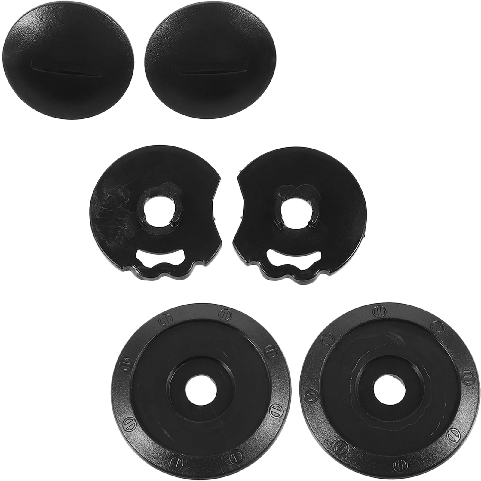 

6pcs Lens Base Kit Durable Motorcycle Accessories Motorcycle Mechanism Base Mechanism Various Helmets Easy Installation