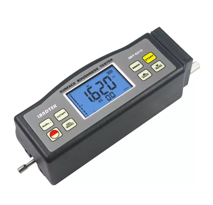 SRT-6210 Digital Surface Roughness Tester 4 parameters:Ra, Rz, Rq, Rt Testing SRT6210