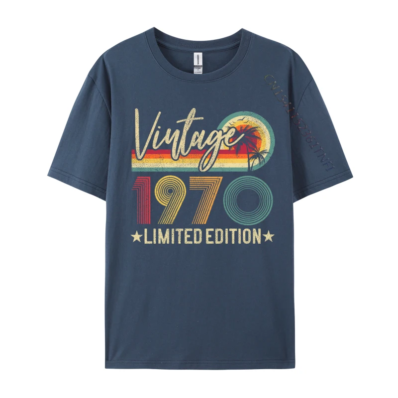 Limited Edition 1970 51st Birthday 51 Years Old Vintage Graphic Men T-Shirt Tops Shirts Tee Shirt Camisas Basicas Hombre