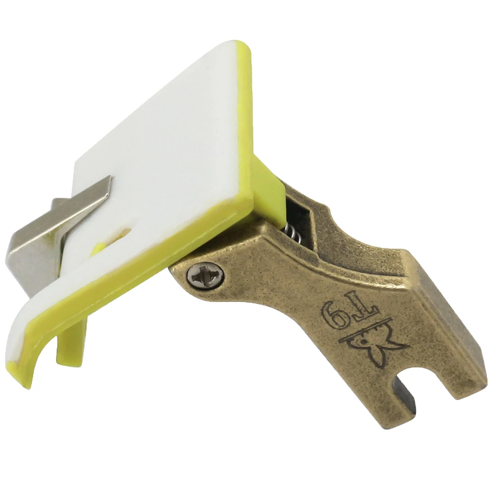 البلاستيك T9 قابل للتعديل متعدد الوظائف قطعة قدم الضغط في ماكينة الخياطة هيمينغ المتداول حافة دليل قدم لملحقات ماكينة الخياطة الصناعية