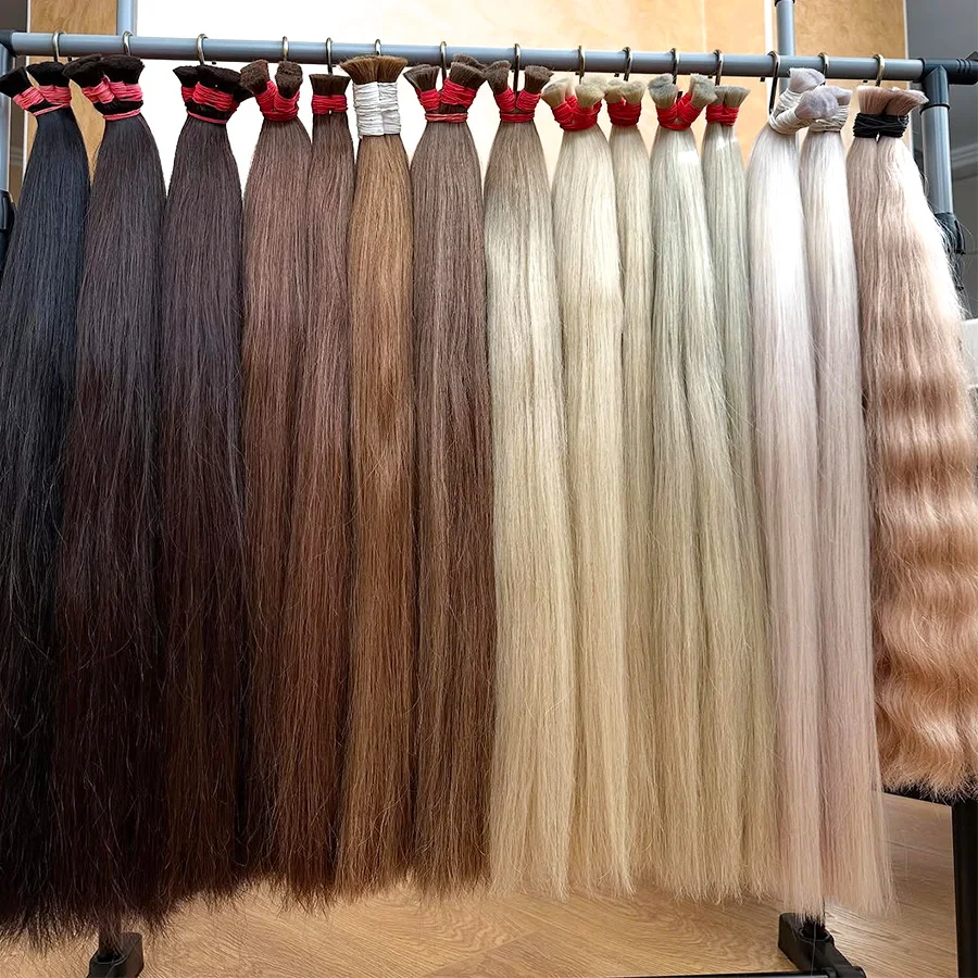 100% Remy Human Hair Bundles Unprocessed 18 30 Inch Straight Brown Wefts Natural Black Hair Extensions for Women High Quality