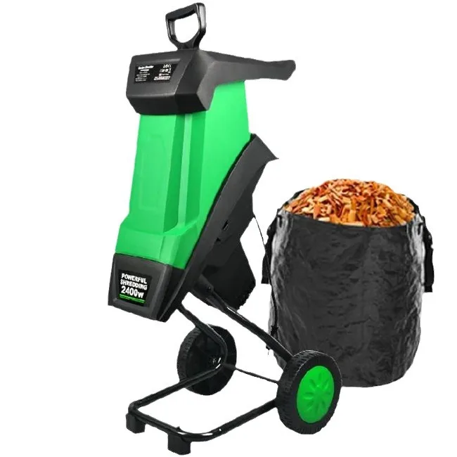 

Электрический измельчитель веток для сада, дробилка для листьев и древесины, для садов и огородов