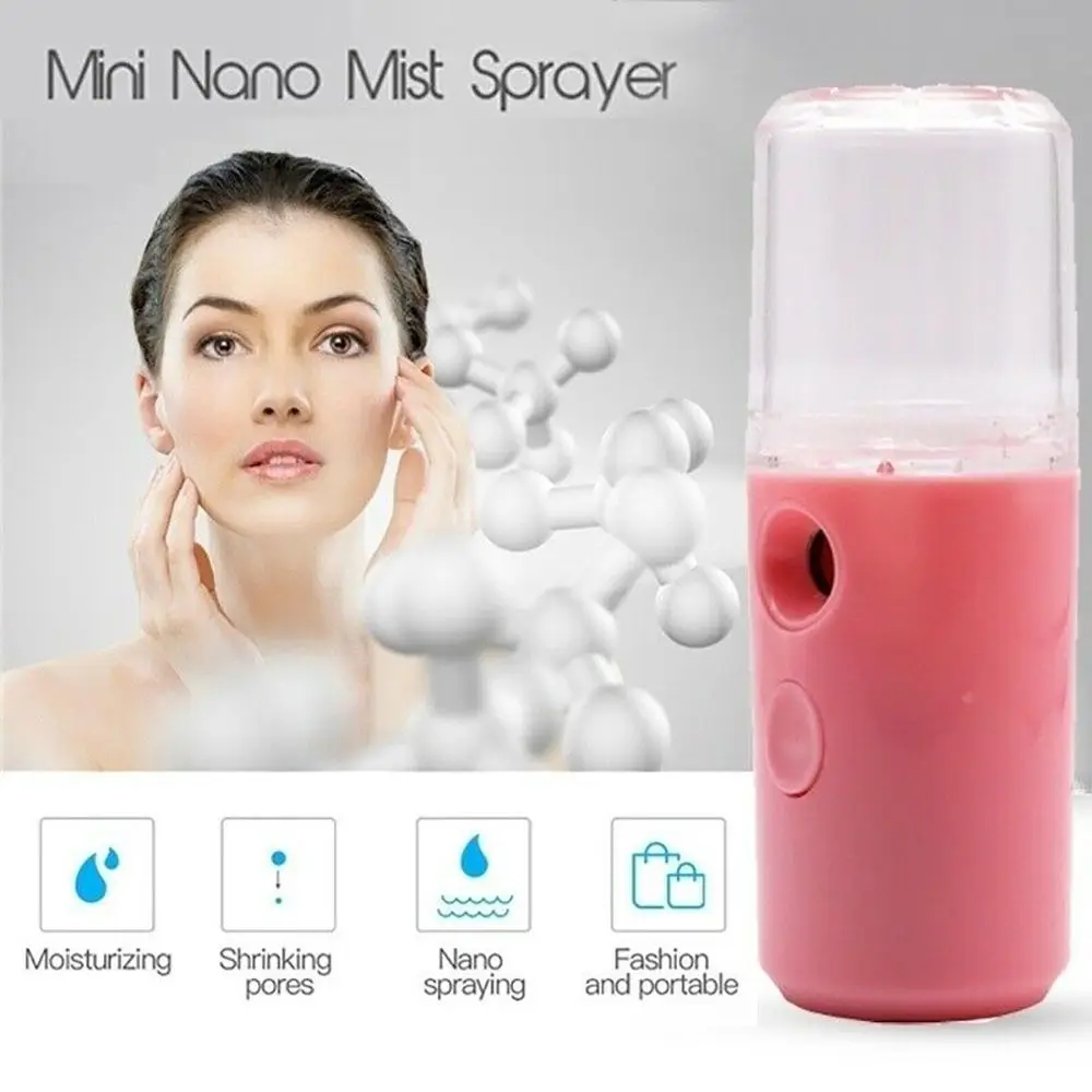 Nebulizador hidratante, instrumento de belleza, cuidado de la piel, Nano pulverizador, herramienta de belleza, atomización, niebla Facial