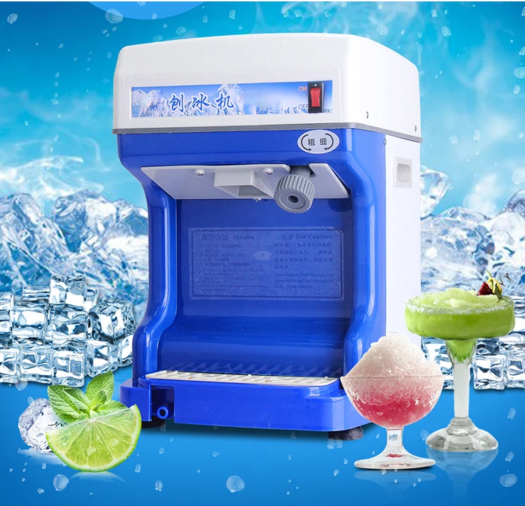 Snow Cone Shaved Ice Machine - ماكينة كهربائية تجارية لصنع الثلج المجروش