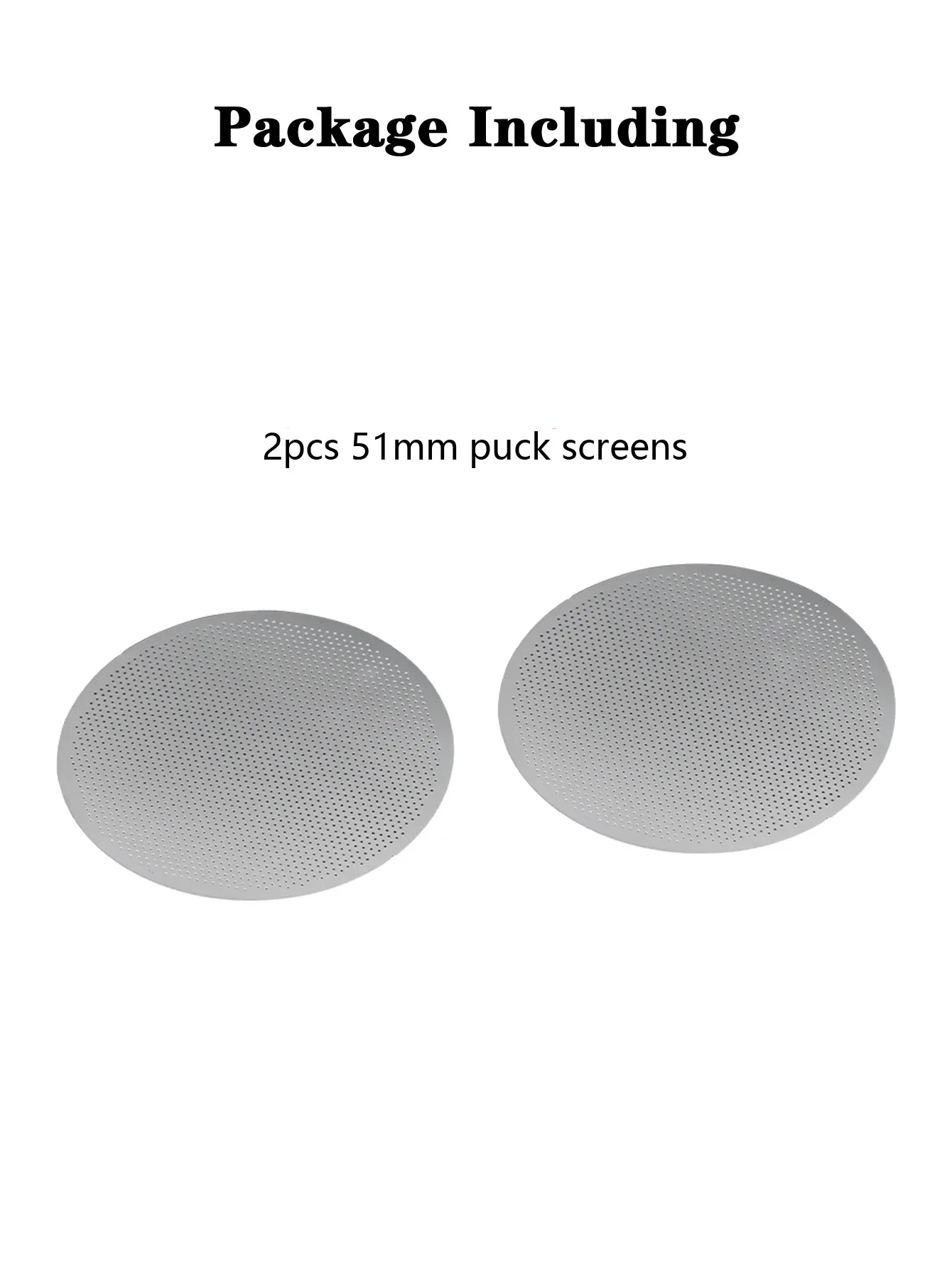 5 TEILE/SATZ 51mm Espresso Siebträger Körbe mit 51mm Puck Bildschirmen Kompatibel mit den meisten 51mm Kaffee Siebträger