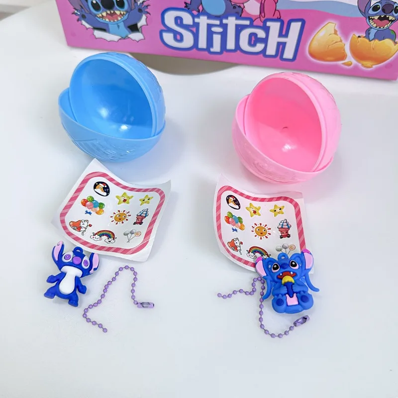 Nieuwe Disney Stitch Surprise Ball Blind Box Creatieve Hoge Waarde Q Versie Leuke Hanger Student Demontage Cartoon Pop Sleutelhanger