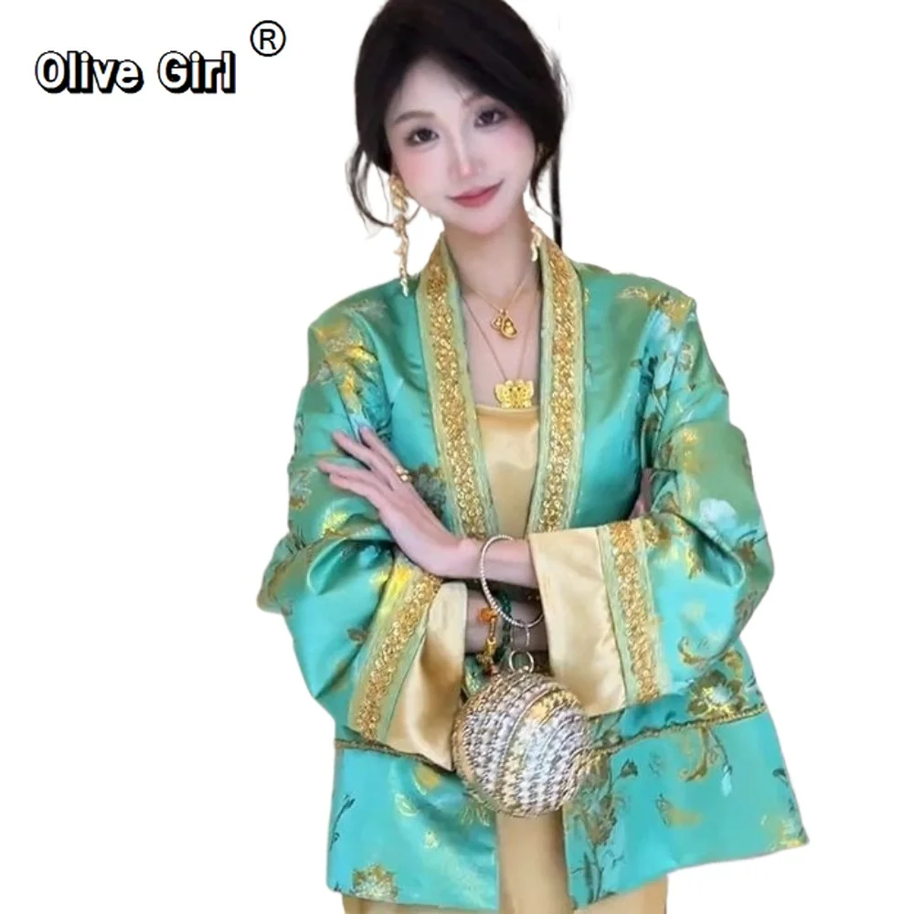 

Embroidered sequin jacket top camisole sleeveless dress 2026 spring autumn high-end luxury coat lace up top women's clothing