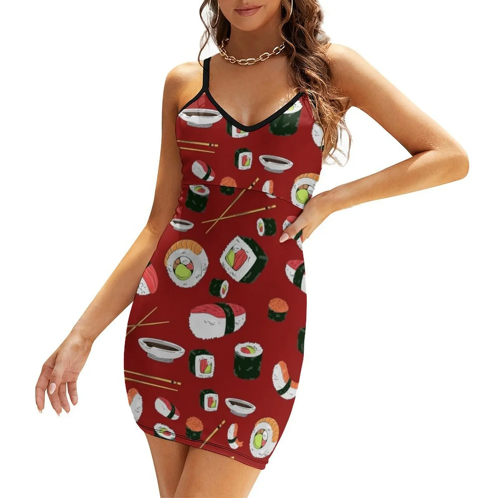 

Sushi Sling Dress party dresses woman sexy dress for women womens clothing chic and elegant evening dress