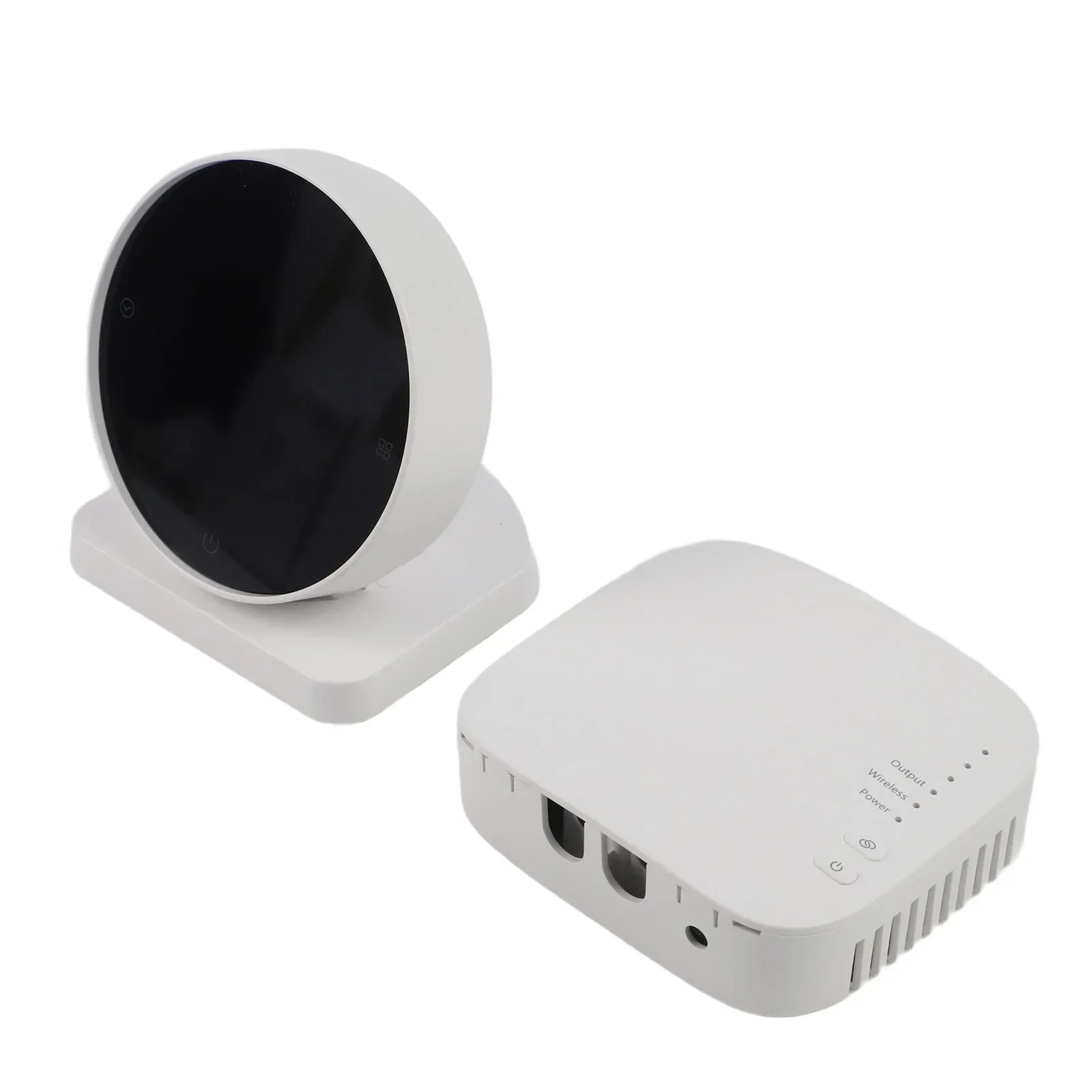 White Wall-mounted Thermostat Temperature Controller For Boiler Compact Design 86mm X 86mm Energy Consumption Efficiency