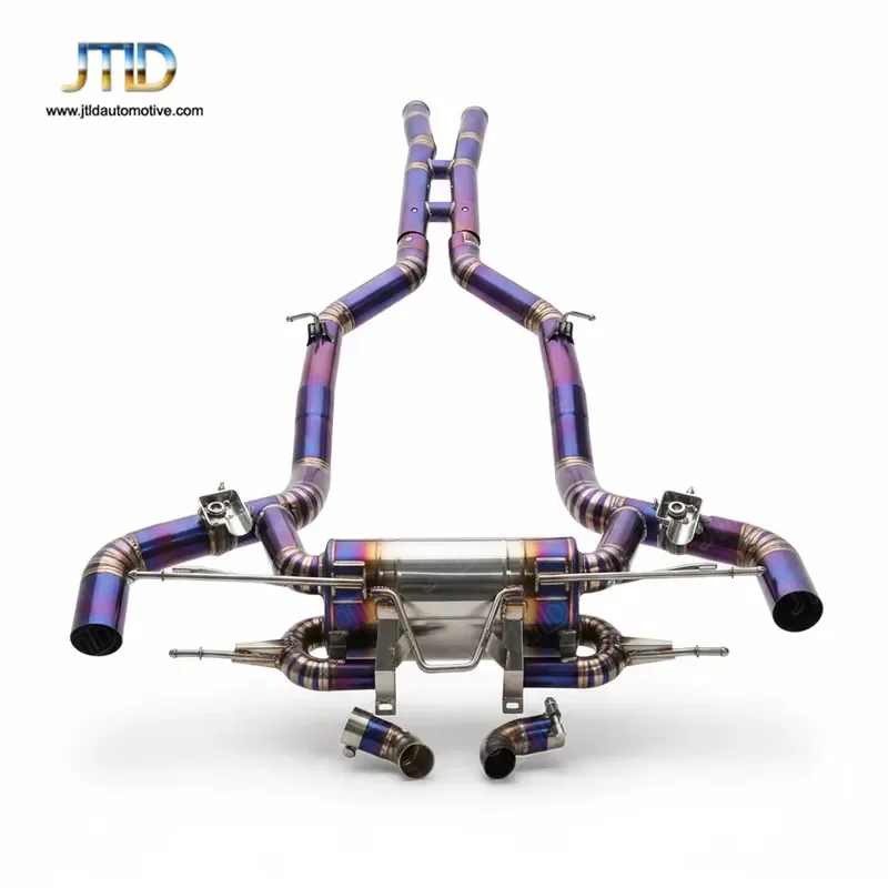 Professional Competition Grade Titanium Exhaust for Mercedes-AMG GT R 4.0 Precision TIG Welded Valvetronic Performance Pipe