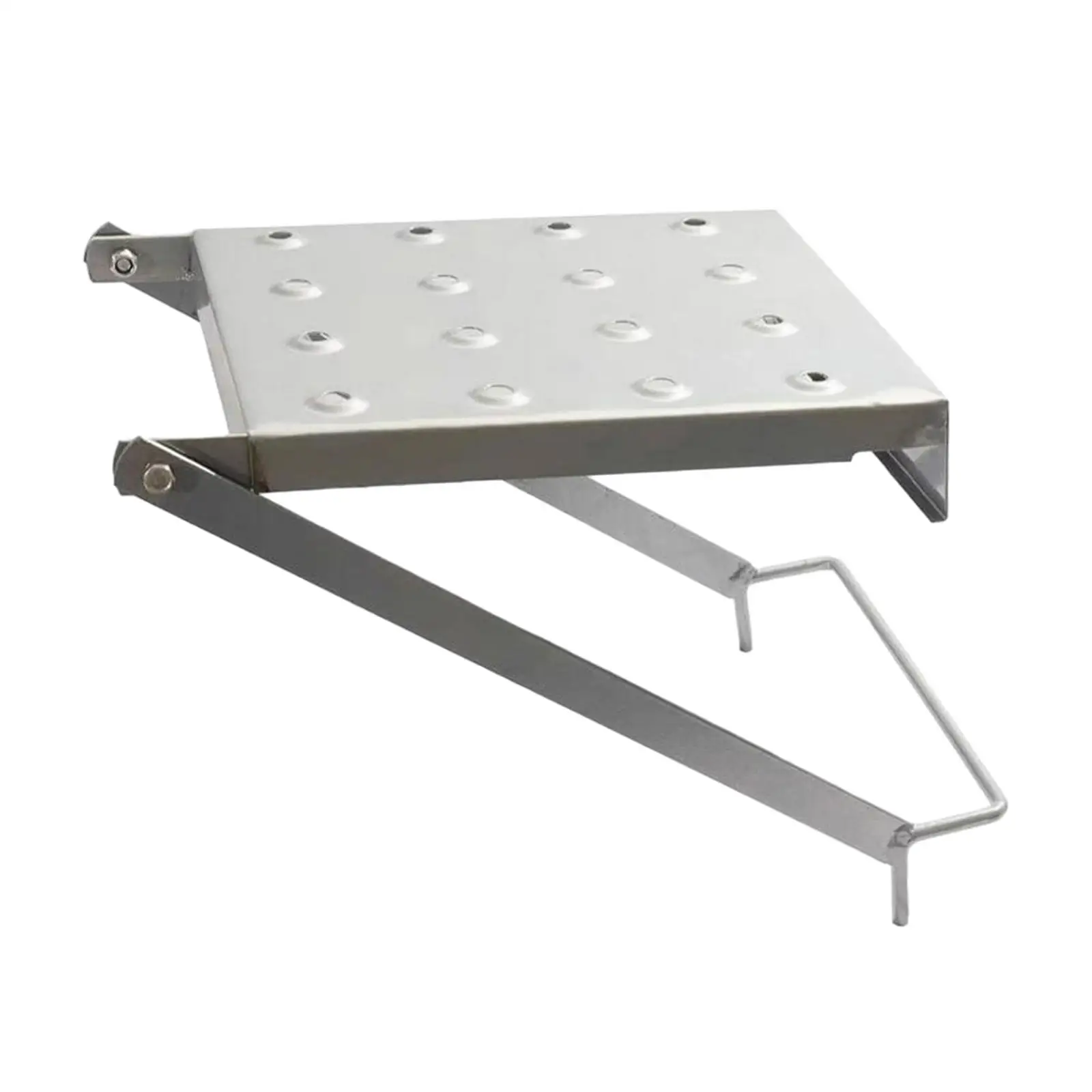Plataforma de trabalho de escada multifuncional, equipamento antiderrapante, bandeja de escada resistente, estável para despensa, trabalho em casa,