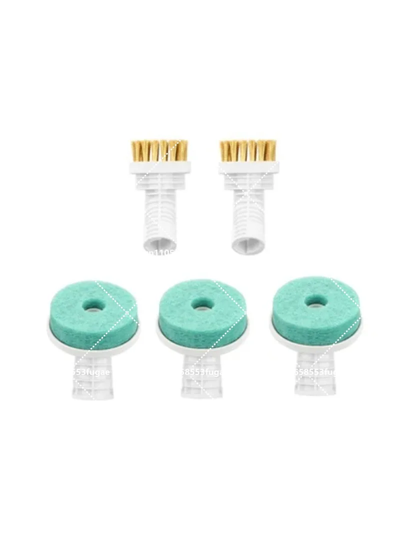 Copper Wire Brush Head for Steam Mop ZQ600 ZQ610 ZQ650 Cleaning Tool for Stubborn Grime Kitchen