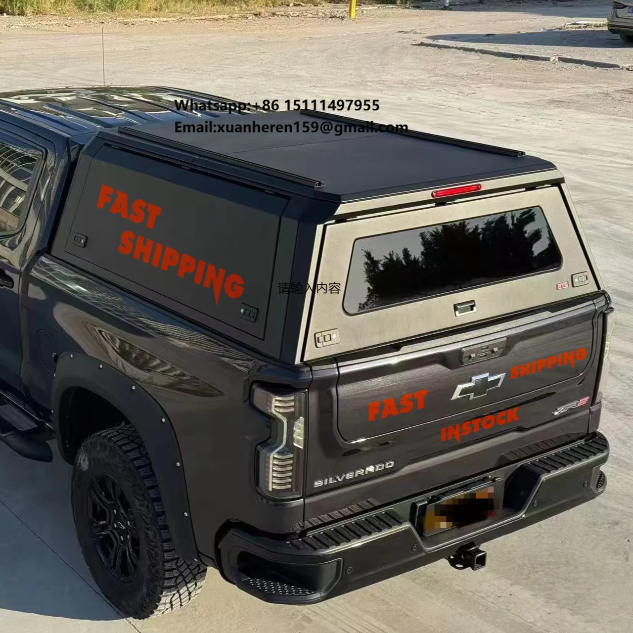 

Waterproof 4x4 Aluminum Alloy Hardtop Canopy for Toyota Hilux Tundra Tacoma Ford Ranger Isuzu