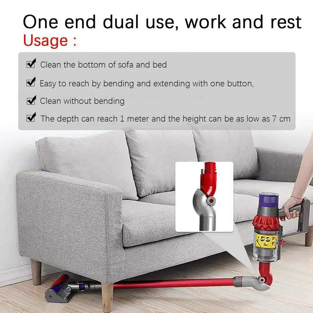 Нижний адаптер для Dyson V7 V8 V10 V11 V15, быстросъемный адаптер, нижний адаптер 967762-01, инструменты для уборки дома