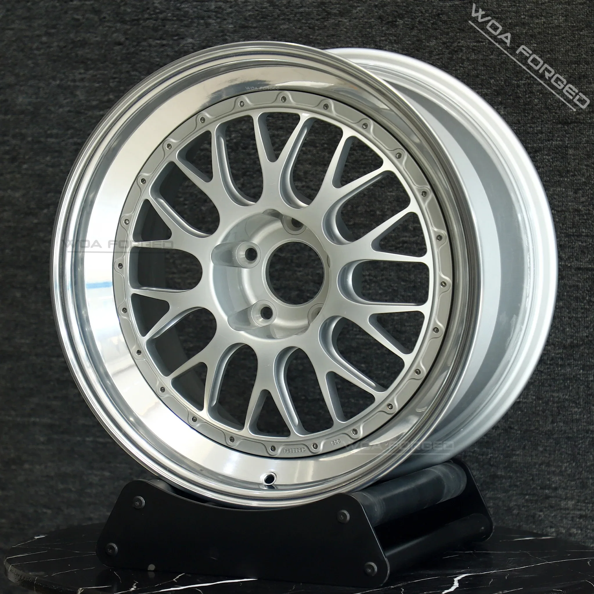 

E88 E89 Three-piece Silver Deep Lip High Performance Passenger Car Wheel Sport Dish Alloy Forged Wheels Rims for BMW for AUDI