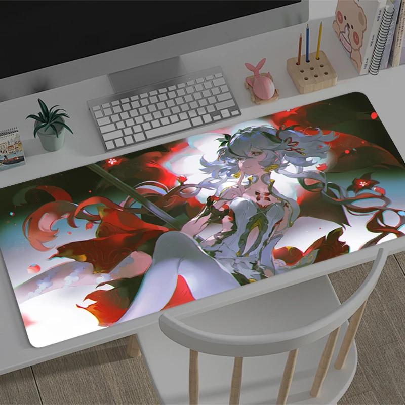 Gaming Mouse Pad Wuthering Waves Camellya Office Carpet Mouse Mats Gamer Desk Accessories Computer Table Pads PC carpet Mousepad