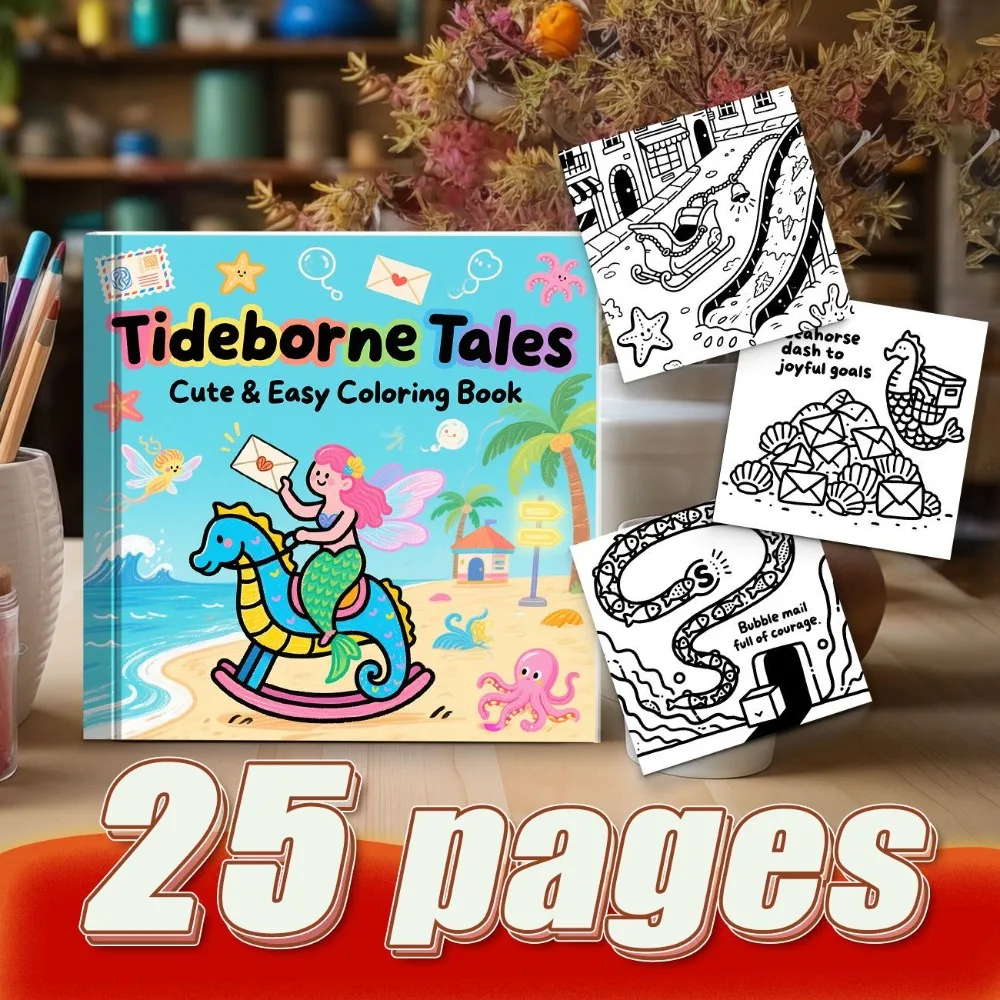 Trendy Style Design Street Graffiti American Coloring Book Parent Child Interaction Early Education Enlightenment