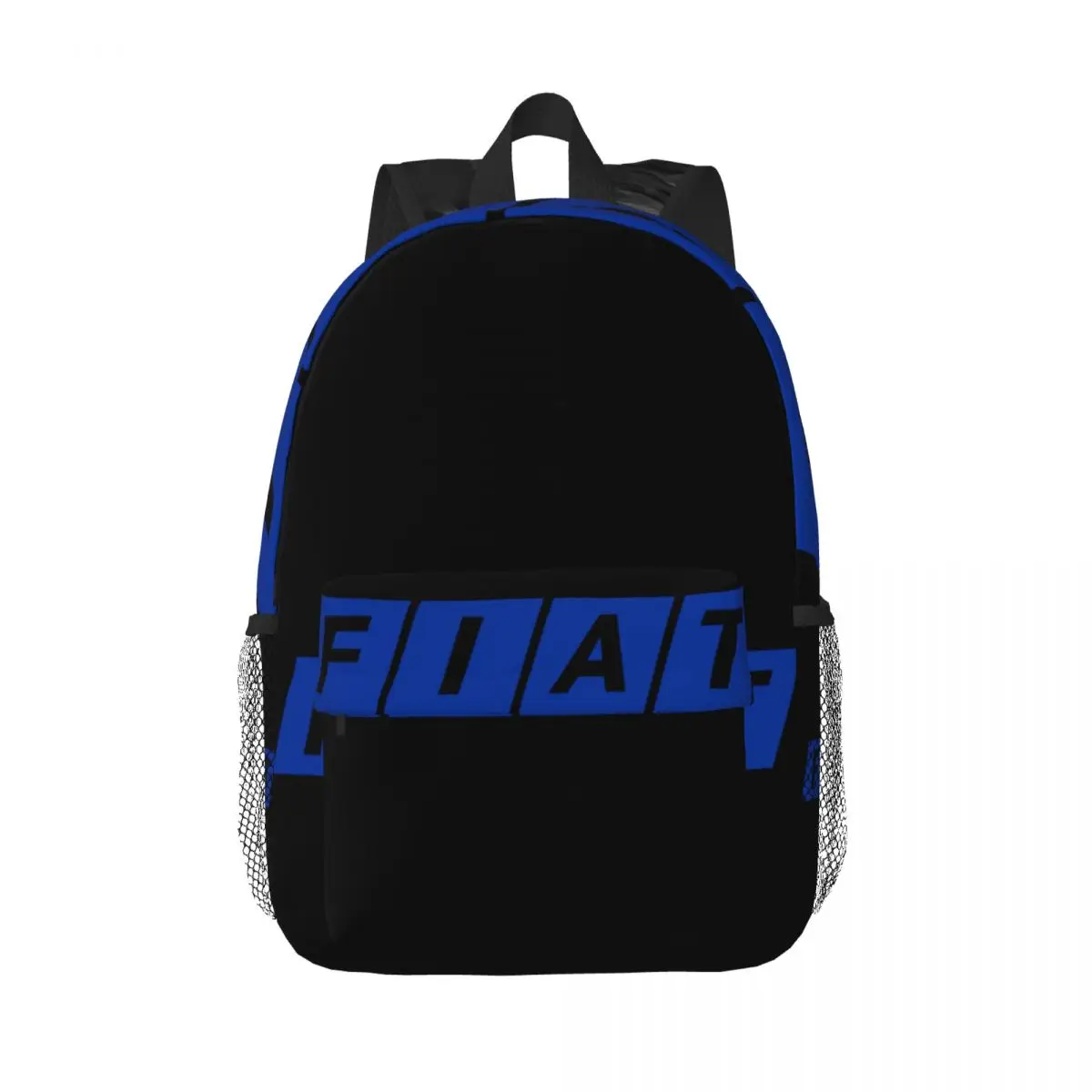 Fiat logotipo mochila, escola secundária estudante Bookbag, alta