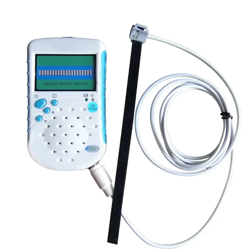 Hot Selling Factory Veterinary Bidirectional Blood Flow Detector Portable LCD Vascular Doppler Electric Made Metal Plastic