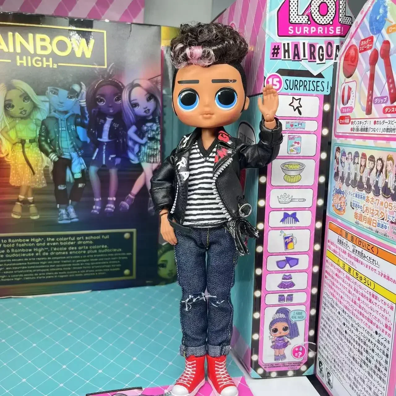 New genuine lol doll OMG FIERCE Swag girlfriend 25-30CM girl playhouse joint movable toy girl birthday gift no box