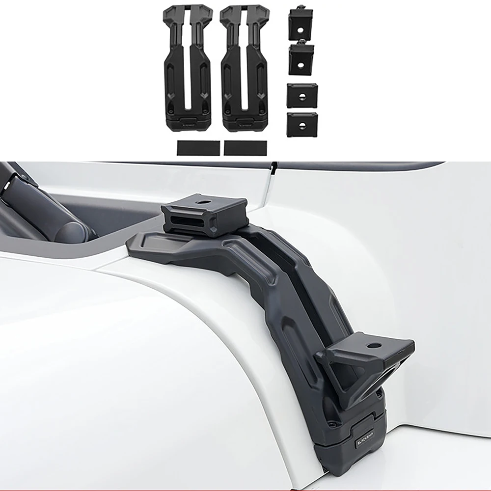 Searchlight Extension Bracket Anti Fog Light Fixing Bracket Base For BAIC 212 T01 Modified Car Off-road Hood Spotlight Bracket