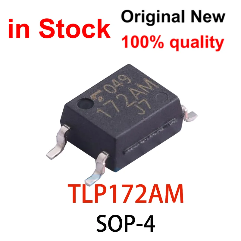 

(10 шт.) 100% Новинка TLP172AM 172AM TLP172A TLP172 SOP-4 SSR-твердотельные реле