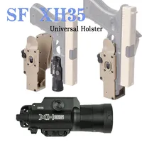 Tactical Surefire XH35 XH15 Dual Output Weapon Light Universal Pistol Holster Glock 17 Hunting Pistol Rapid Deploy Scout Light