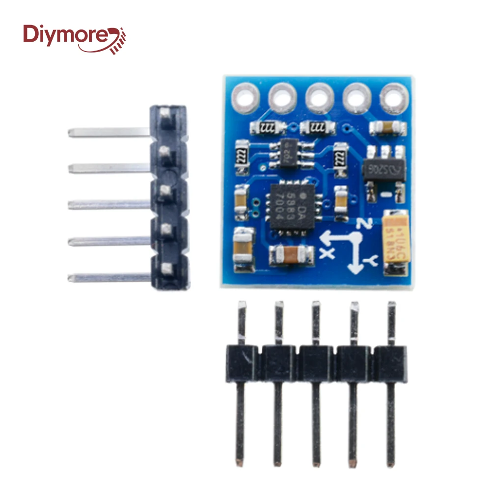 HMC5883 GY-271 3 V-5 V Triple 3 axes boussole magnétomètre capteur Module carte HMC5883L pour puces importées Arduino