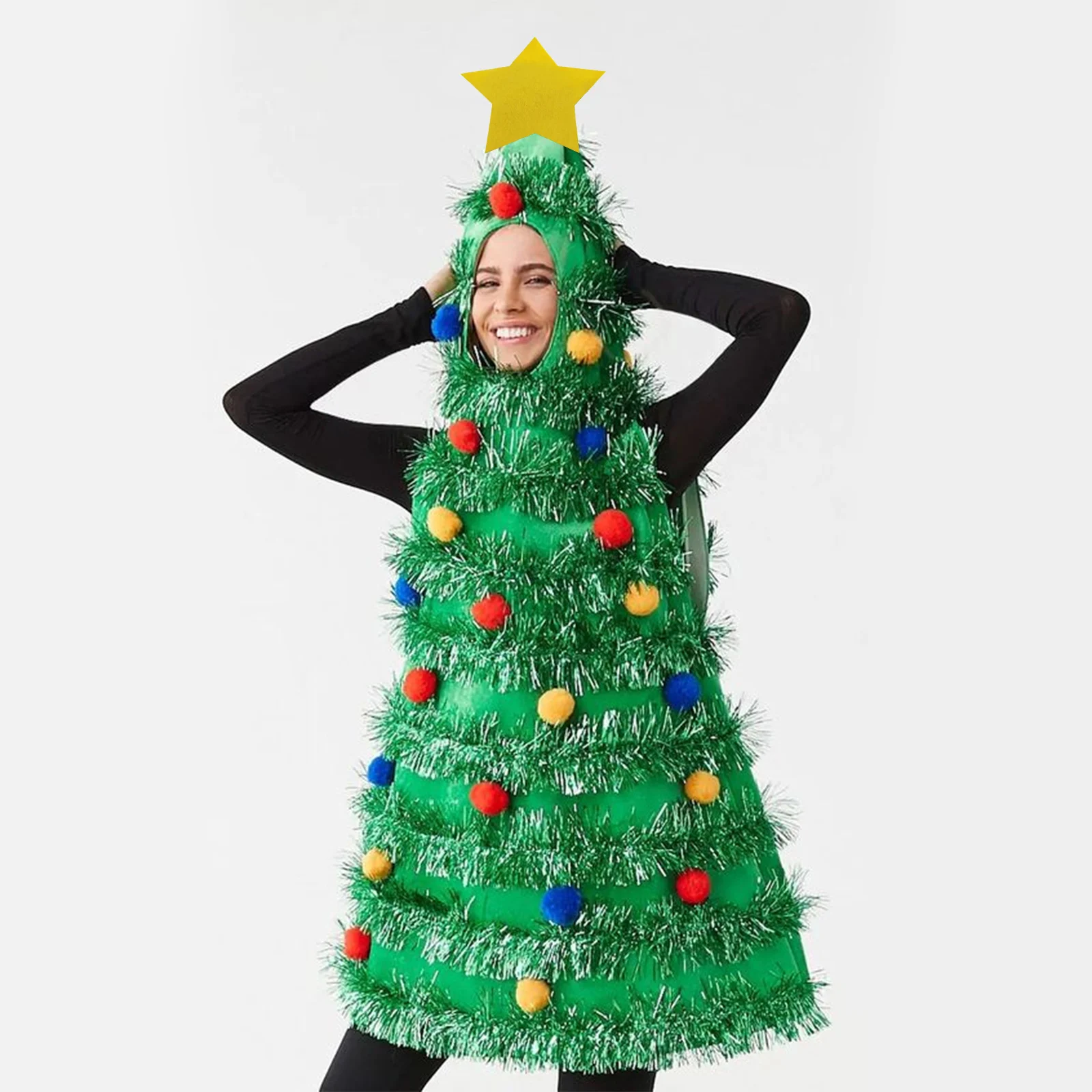 Christmas Tinsel Costume Review: The Real Deal for Holiday Parties &  Photoshoots