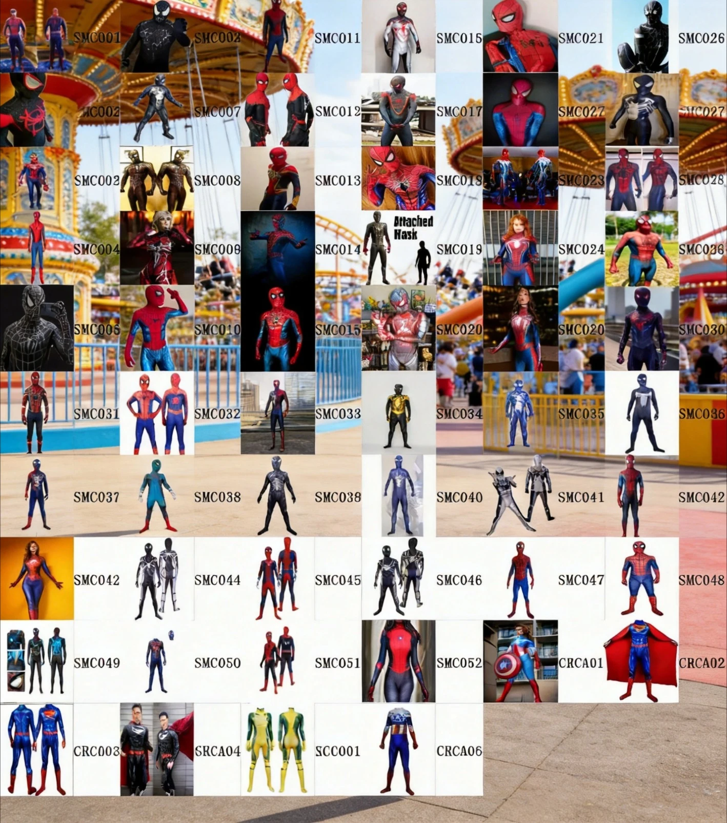 

Adult Cosplay Superhero Jumpsuit Halloween Costume Zentai Bodysuit Suit-4