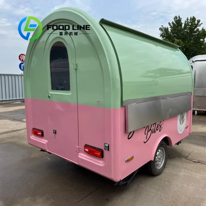 CustomizedCustomized Pizza Trailer Coffee Van Hotdog Cart Ice Cream Food Truck Mobile Coffee Truck Restaurant Trailer