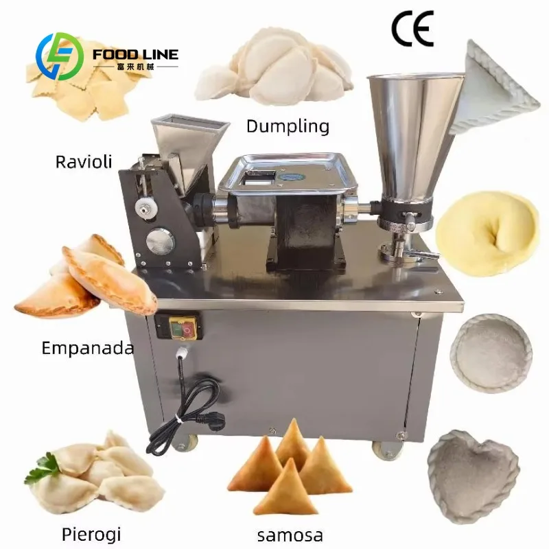 Hot Sale Fully Automatic Momo Dumpling Making Machine Customized Ravioli Samosa Filling Spring Roll Maker Home Commercial Use