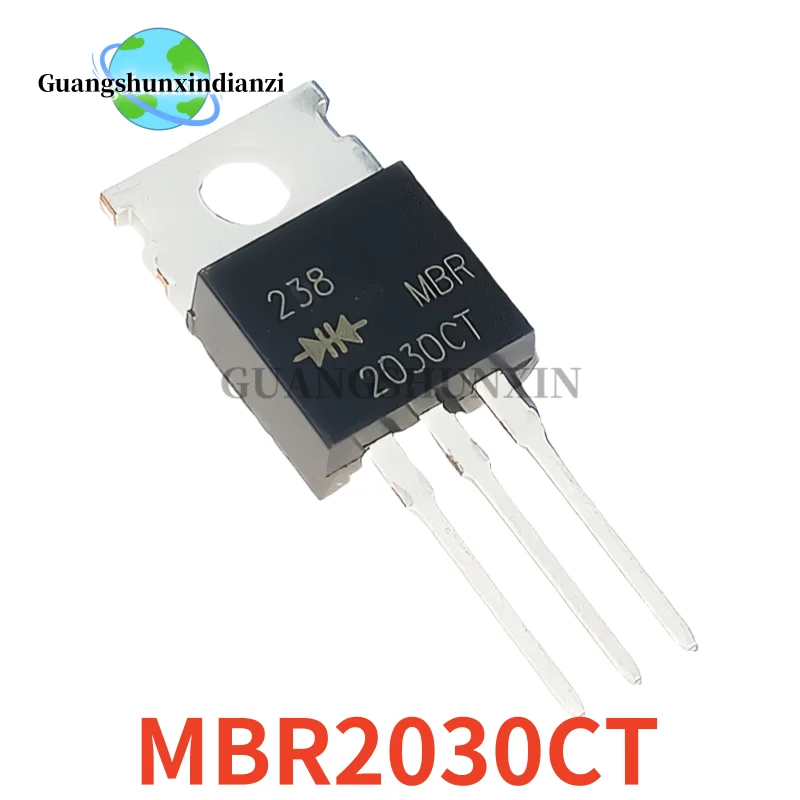 10PCS MBR2035CT MBR2045CT MBR2040CT MBR2050CT MBR2060CT MBR2080CT MBR1560CT MBR20100CT MBR20150CT MBR20200CT MBR2030CT TO-220