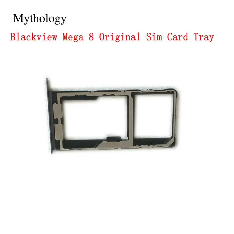 Sim Card Tray for Blackview Mega 8 TF Sim Card Holder Card Slot Mobile Phone Repair Parts