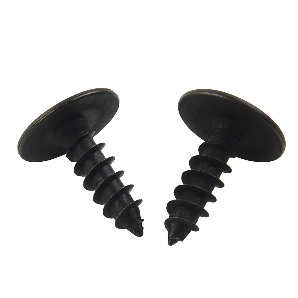10pcs Car Torx Screws Car Engine Under Cover Torx Screws Fastener Clips Bumper Shield Splash Guard Self-tapping Screws Universal