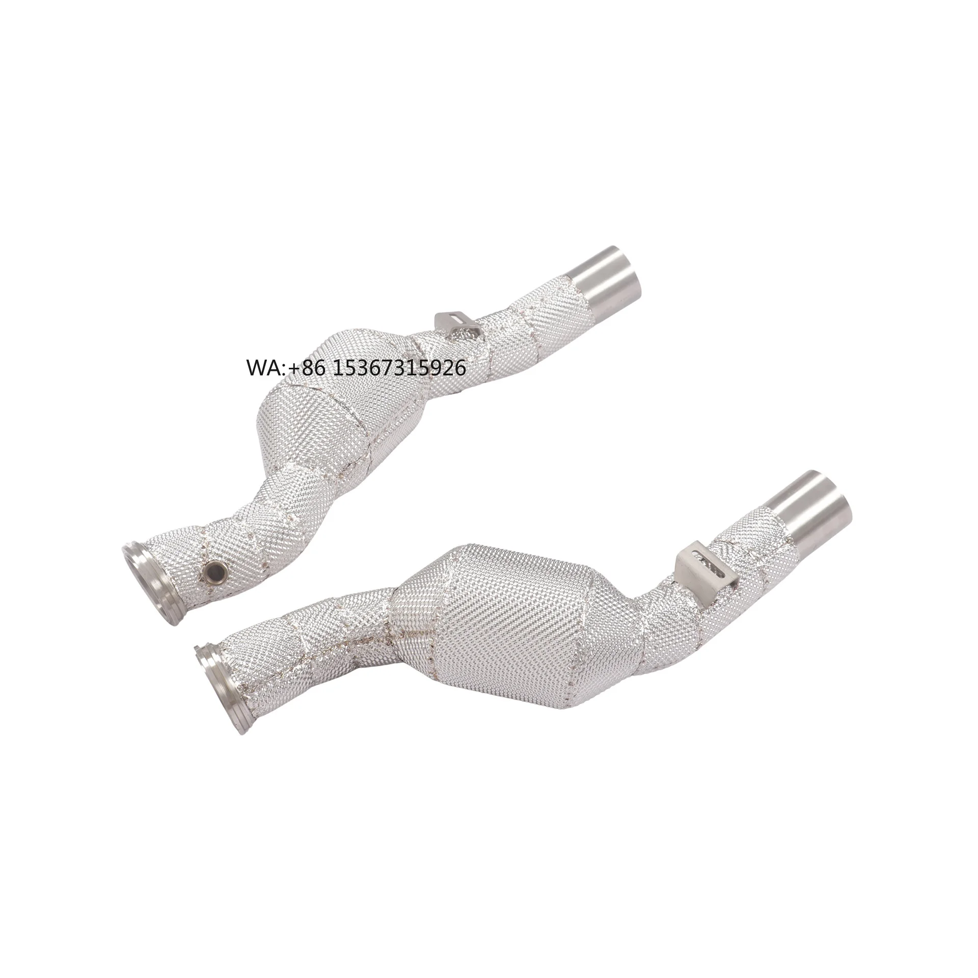 

SS304 Downpipe with Catalytic Converter & Heat Insulation