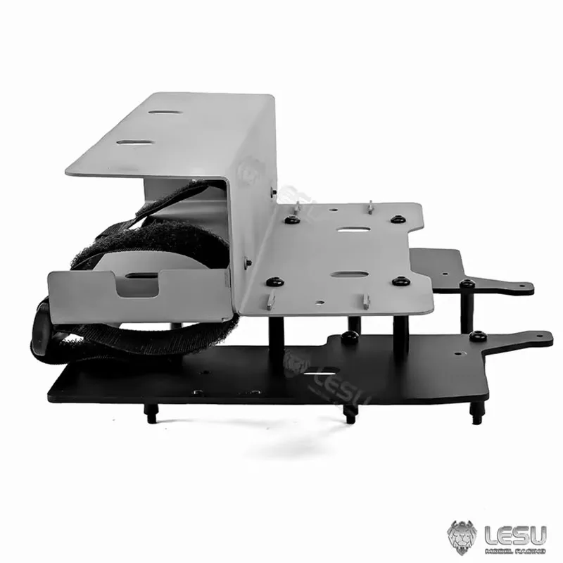 RC 1/14 LESU Metal Second Floor Cockpit for Tamiya Hydraulic Excavator Loader Dump Truck for SCANIA MAN VOLVO Tipper DIY Parts