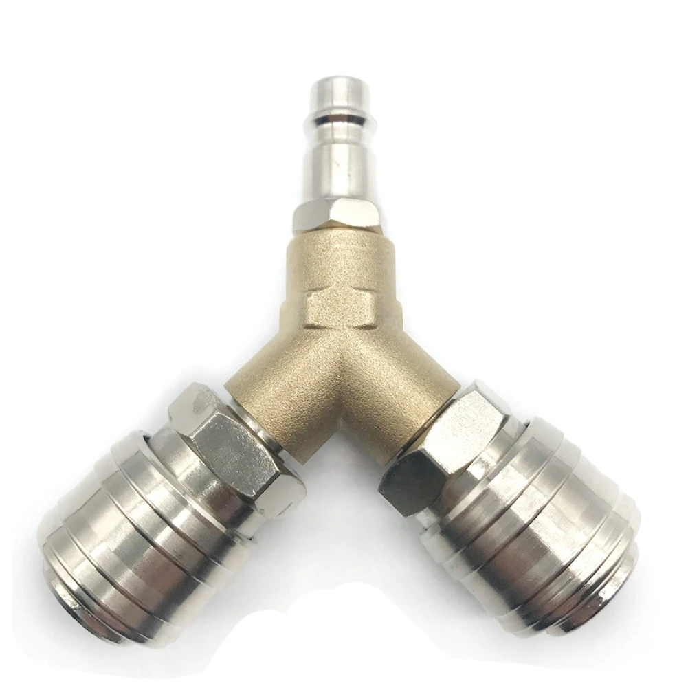 Compressed Air Connection, Compressed Air Distributor, Compressed Air Switch, with 1/4 Inch Connections