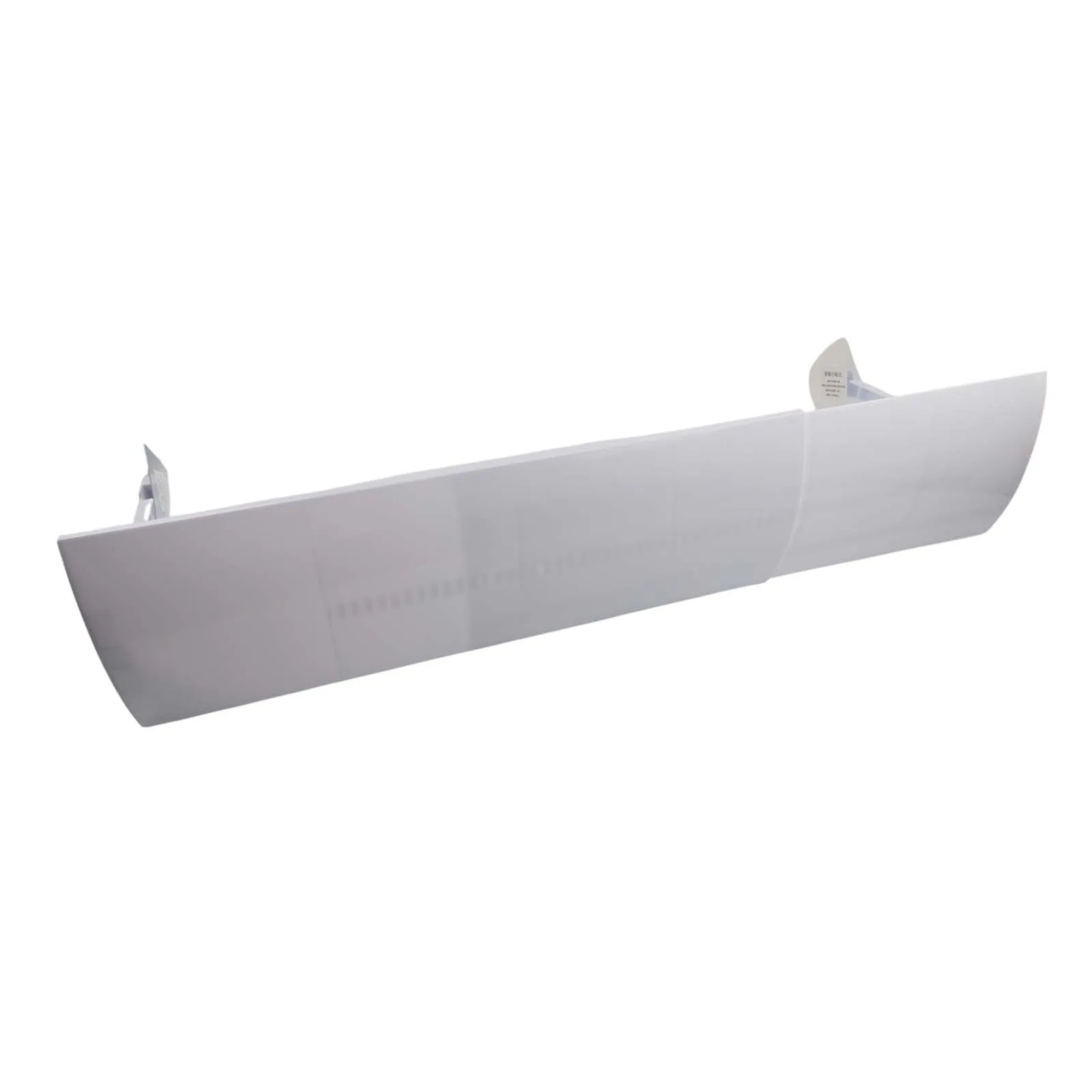 Air Conditioning Exhaust Baffle with Telescopic Design for Airflow Direction Adjustment and Prevention of Direct Wind Blows