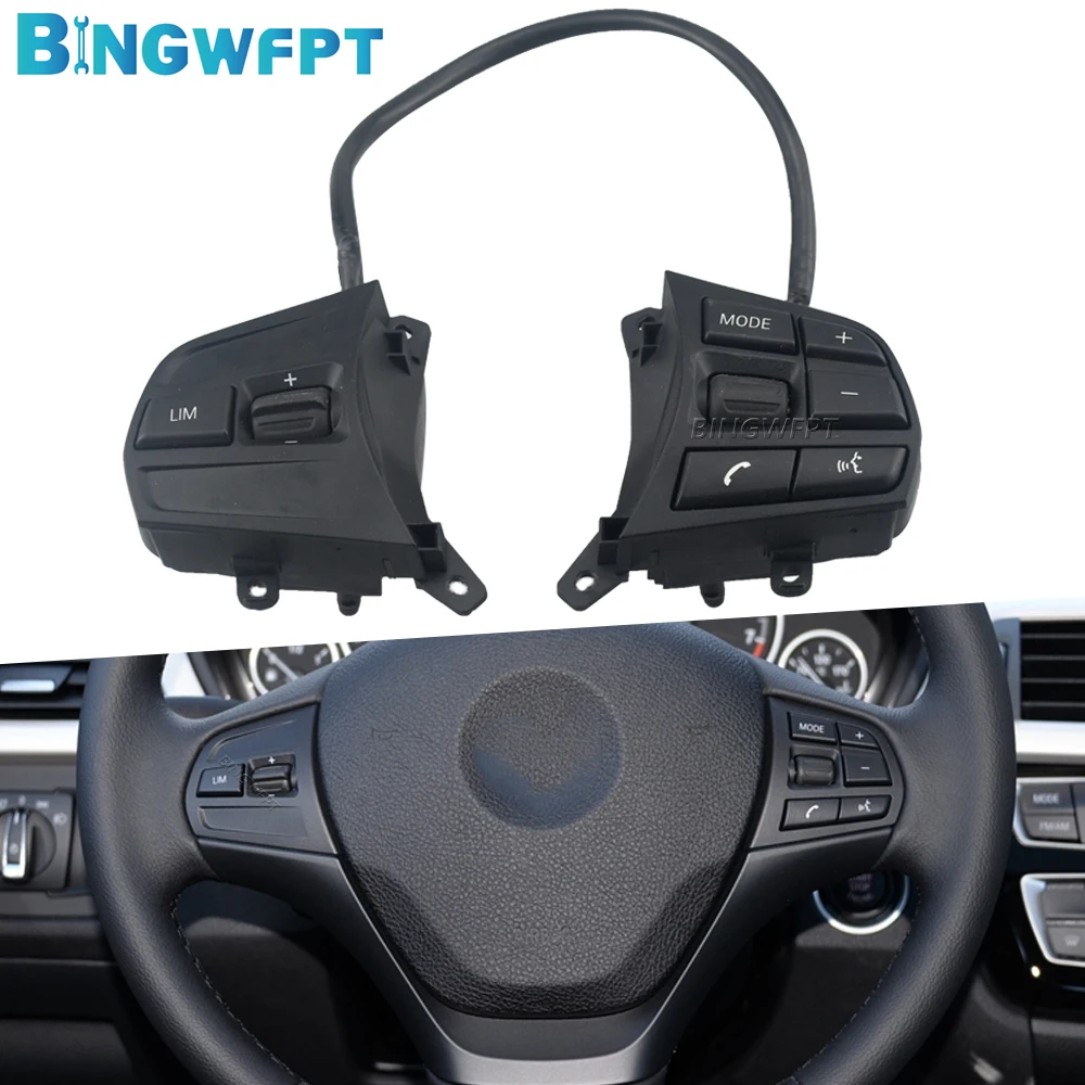 Original Multifunctional Steering Wheel Button For BMW 1 3 Series F20 F30 F34 GT 118i 320i 2014 2015 2016