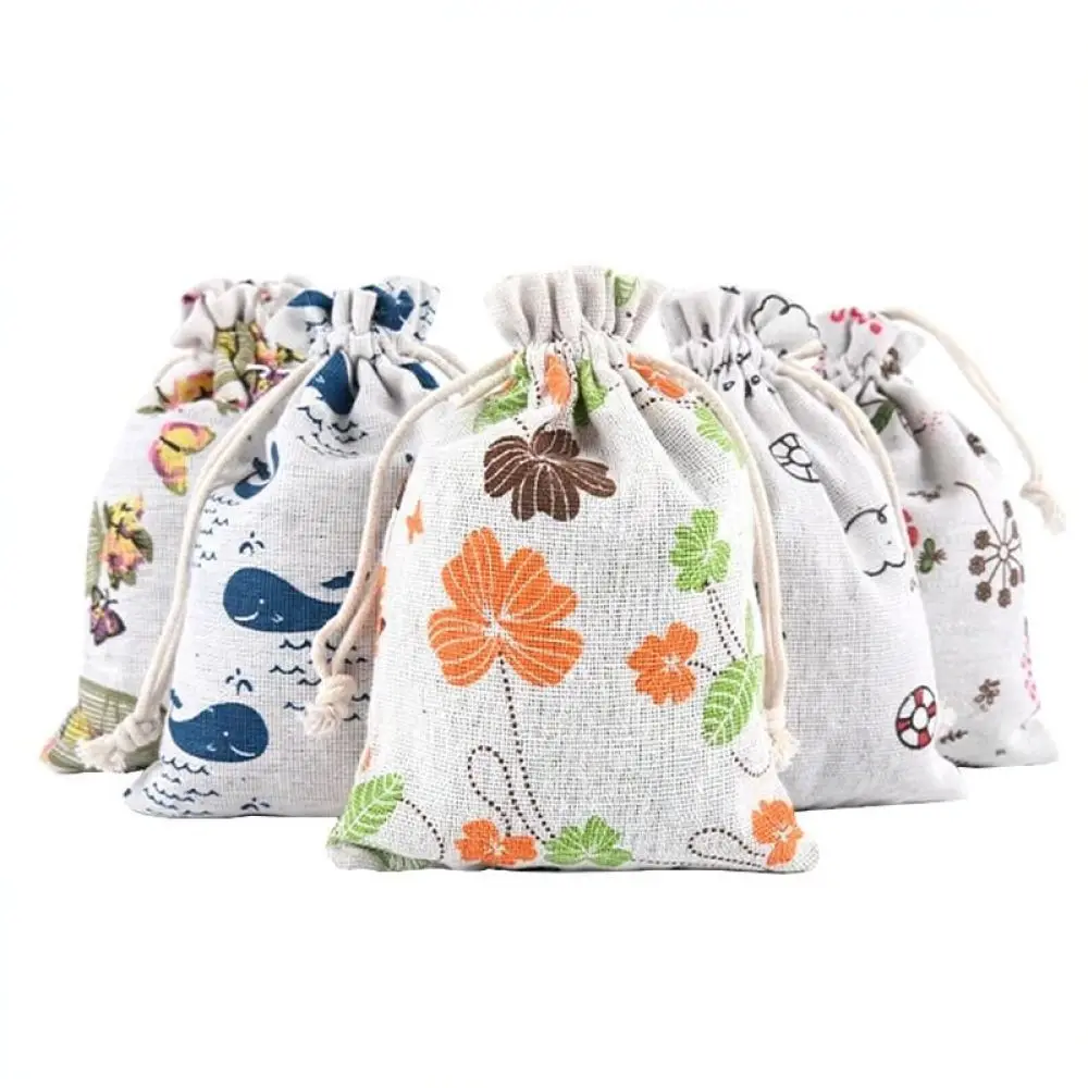 Organic Wormwood Herbal Sachet Linen Air Freshening Bag Natural Plant Scent Hanging Decor For Living Room Dormitory Wardrobe