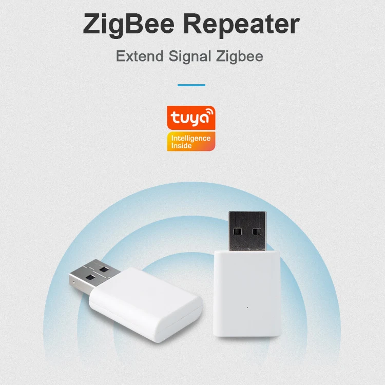 

Tuya ZigBee 3.0 Signal Repeater USB Extender Smart Home Devices Automation Signal Amplifier for Smart Life ZigBee2MQTT Gateway