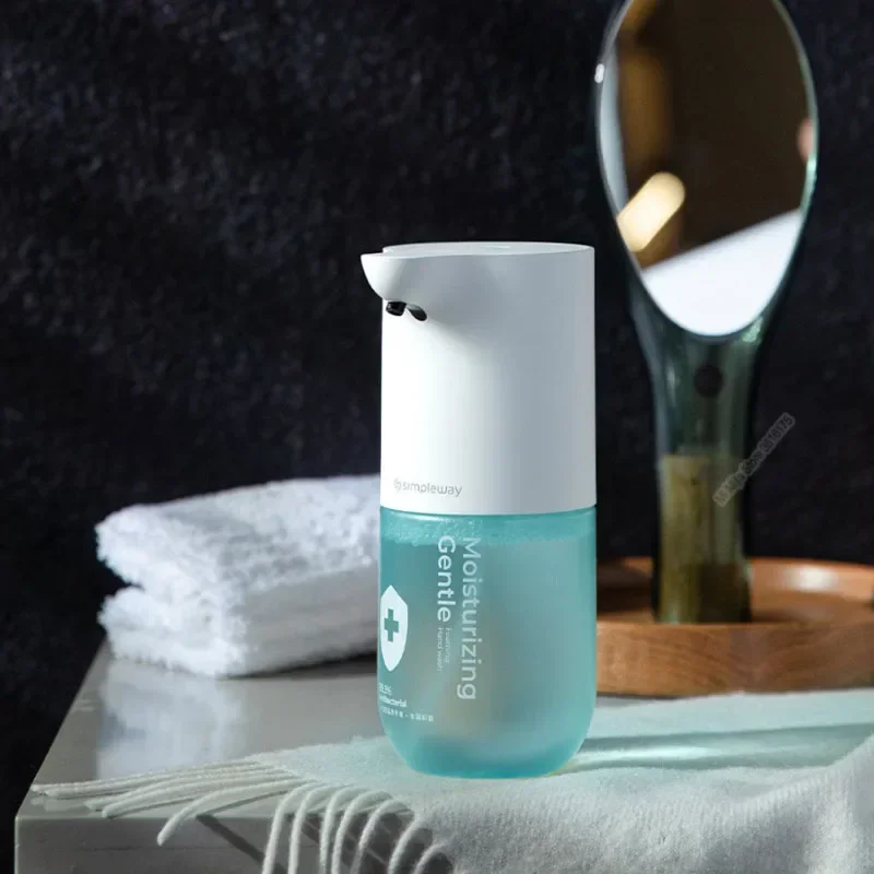 Xiaomi Simpleway 自動ソープディスペンサー スマートハンドウォッシャー 0.25 秒赤外線センサー泡ディスペンサー 高精度 USB 充電器付き