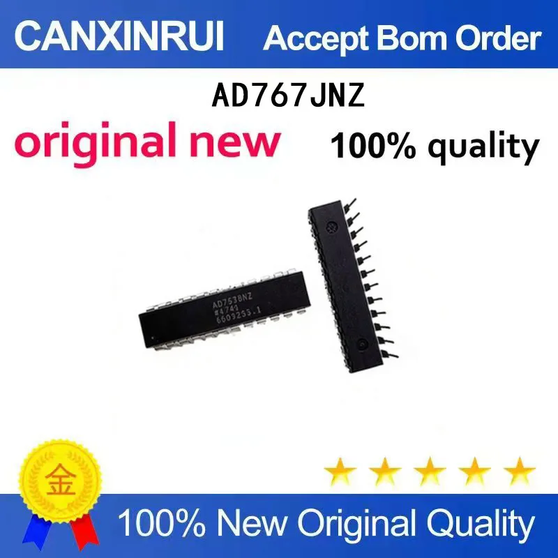 

(5-100 Pieces) Brand new original AD767JNZ direct insertion DIP24 digital to analog converter chip IC in stock